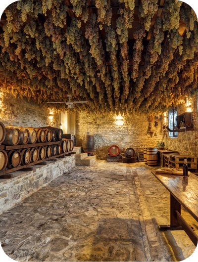 Vino Santo tasting